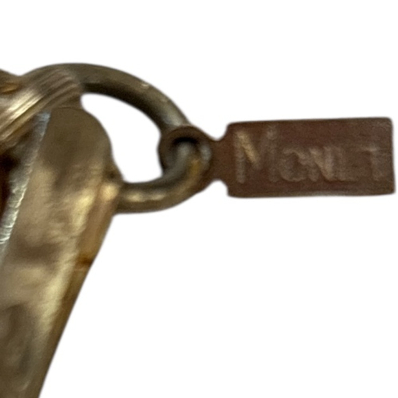 Monet Vintage Gold Tone Chain Row 14” Necklace/Chocker - Picture 4 of 4